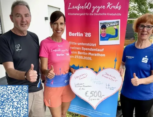 LG Laacher See unterstützt Spendenlauf in Mendig zugunsten Deutscher Krebshilfe
